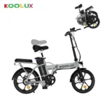 KOOLUX BK5 Foldable E-bike  16 Inches  250W Motor  Black
