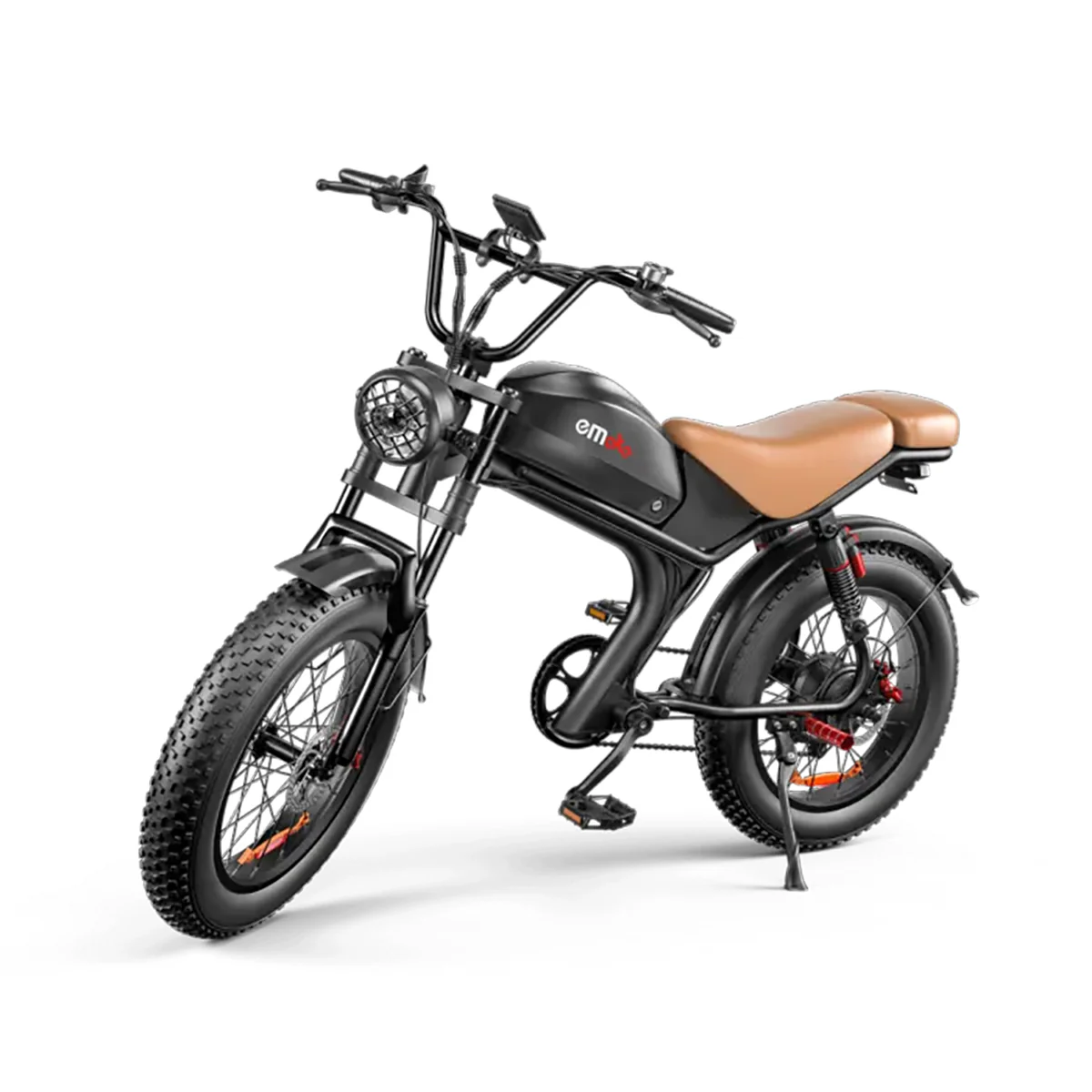 EmokoC93ElectricBike_BrownSeat2