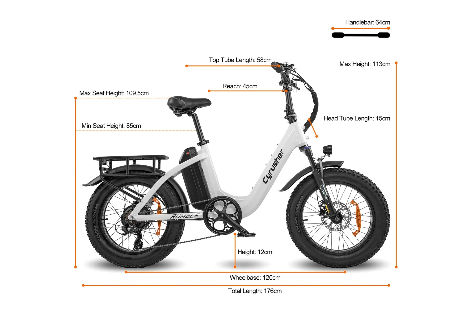 CyrusherRumbleDurchstiegs-E-BikeSize