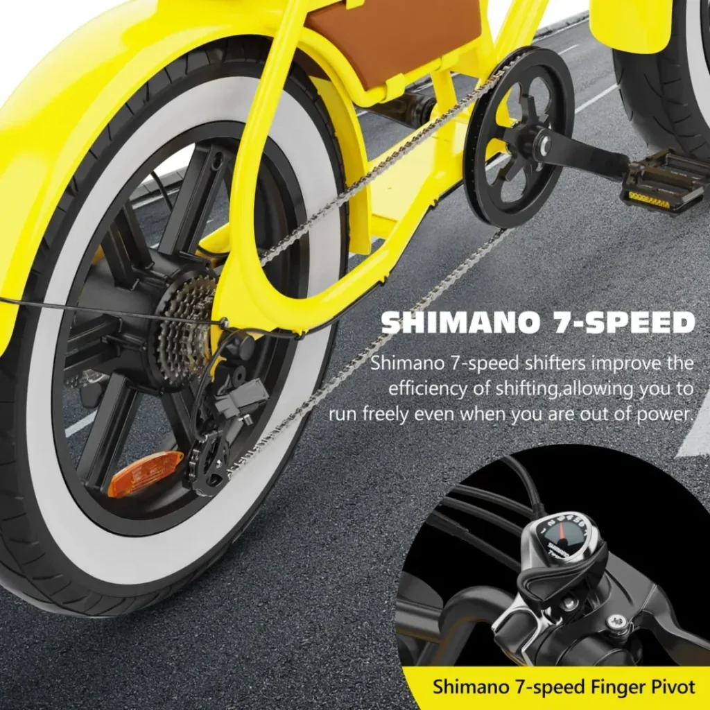 Hidoes C8 700W Fat Tire Electric Bike – Shop Electric Scooters & Bikes | UK Fast Delivery | Alpha Scootz