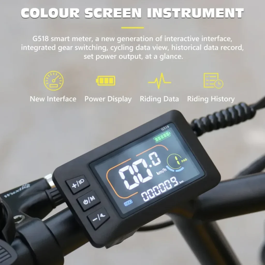 Hidoes C8 700W Fat Tire Electric Bike – Shop Electric Scooters & Bikes | UK Fast Delivery | Alpha Scootz