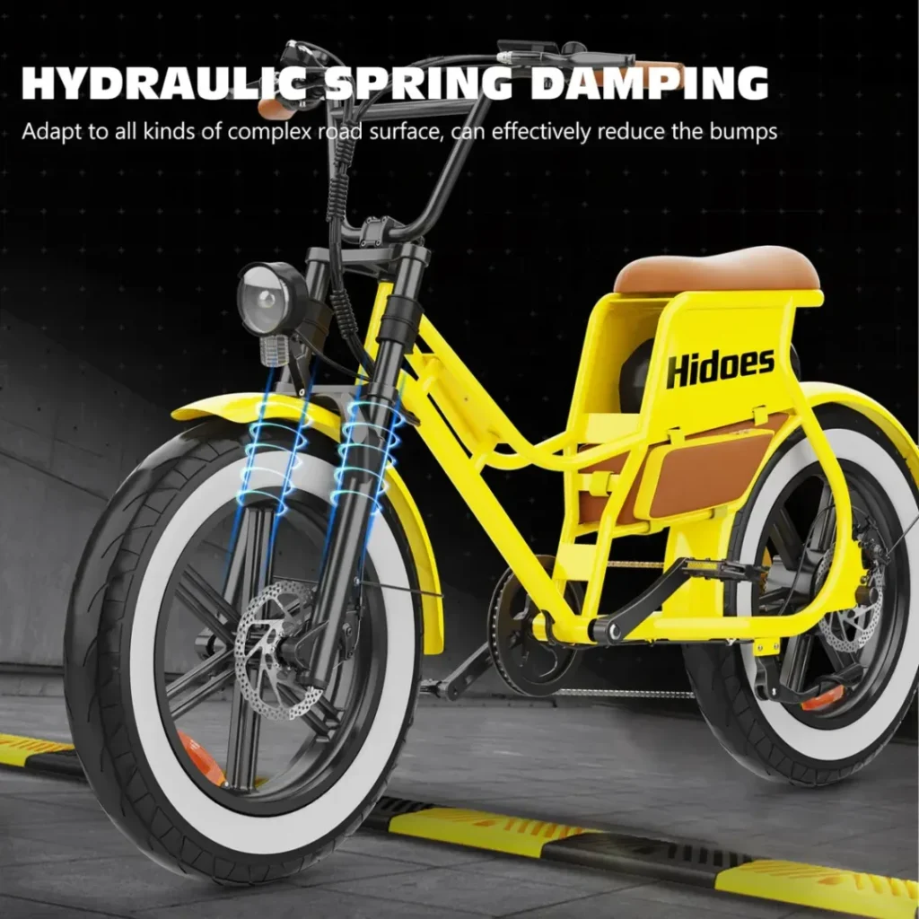 Hidoes C8 700W Fat Tire Electric Bike – Shop Electric Scooters & Bikes | UK Fast Delivery | Alpha Scootz