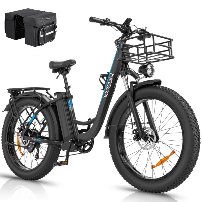 Ridstar MN26 1500W Unfoldable Fat Tire Mountain Ebike – Shop Electric Scooters & Bikes | UK Fast Delivery | Alpha Scootz