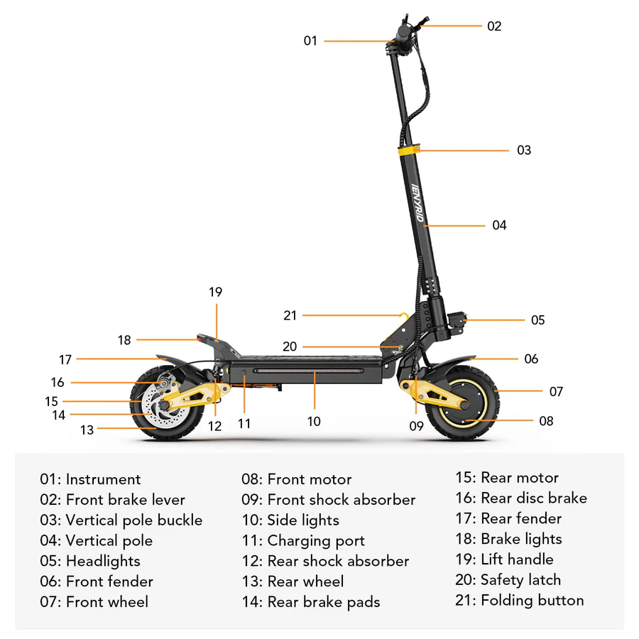 iENYRIDES1DualMotorElectricScooterForAdults_5