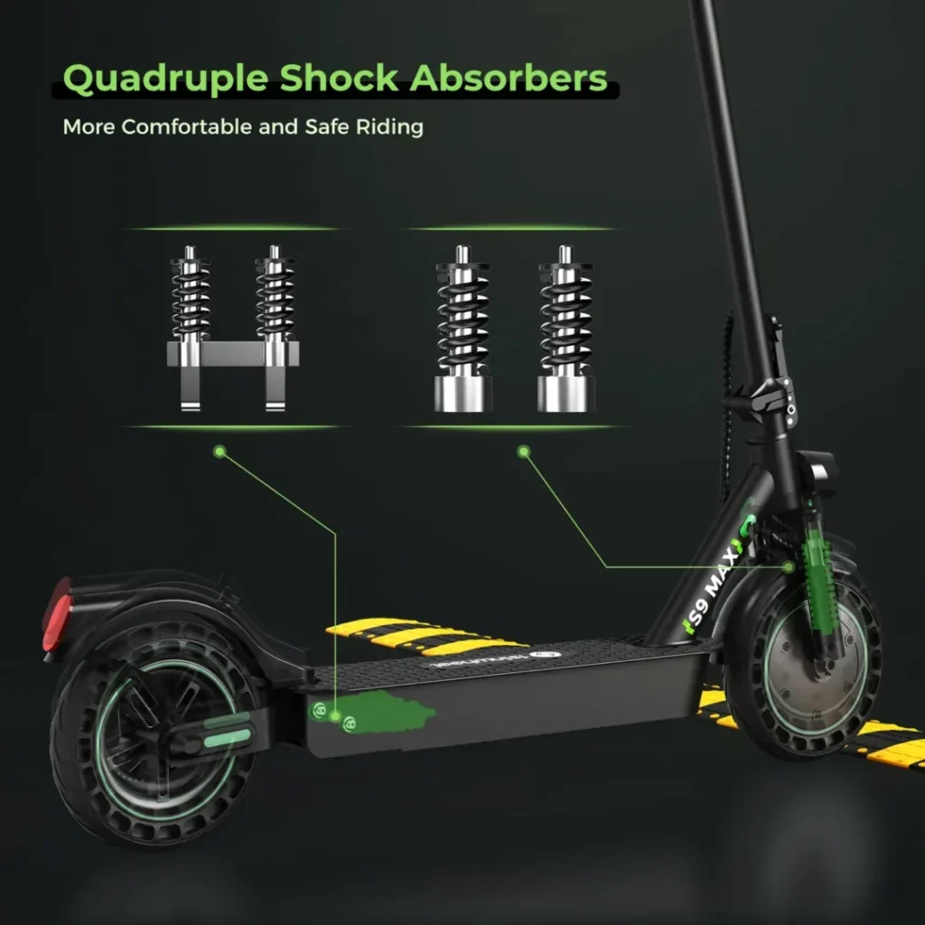 isinwheel® S9Max Electric Scooter for Adults – Shop Electric Scooters & Bikes | UK Fast Delivery | Alpha Scootz