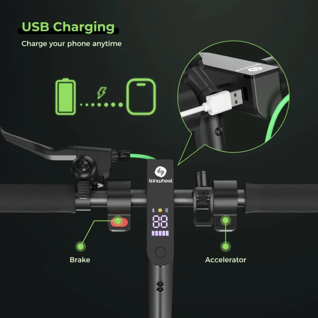 isinwheel® S9Max Electric Scooter for Adults – Shop Electric Scooters & Bikes | UK Fast Delivery | Alpha Scootz