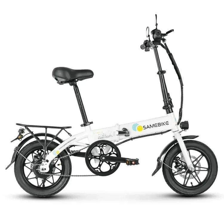 SAMEBIKE YINYU14 Foldable Commuter Electric Bike – Shop Electric Scooters & Bikes | UK Fast Delivery | Alpha Scootz