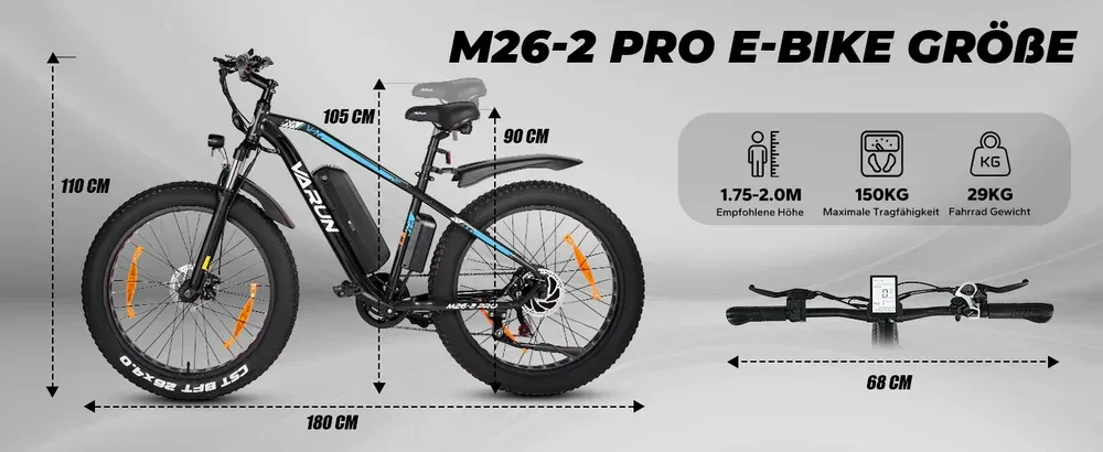 VARUN M26-2 PRO – Shop Electric Scooters & Bikes | UK Fast Delivery | Alpha Scootz