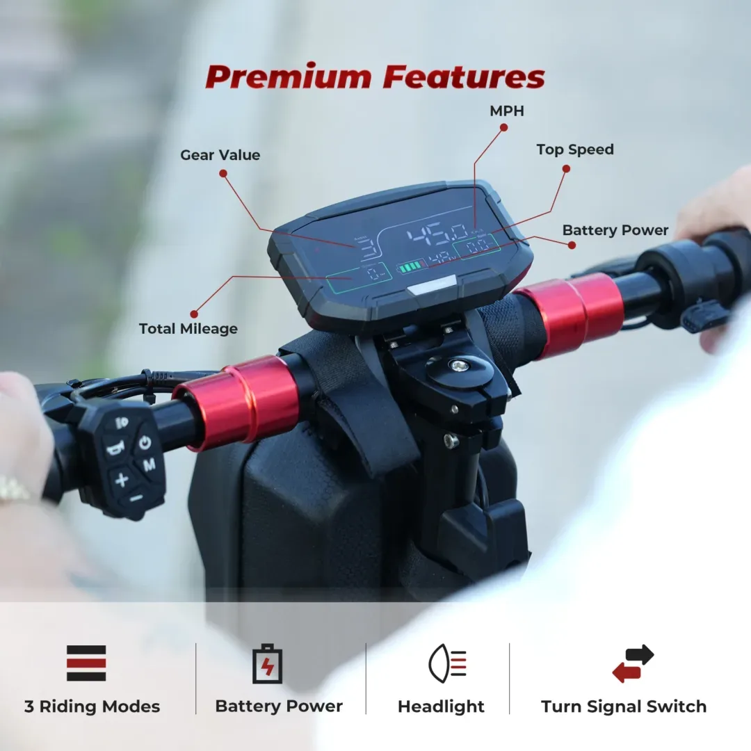 isinwheel® GT2 Off Road Electric Scooter | Buy Electric Bikes & E-Scooters UK | Alpha Scootz