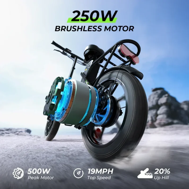 iSinwheel U4 Foldable Step-thru Electric Bike – Shop Electric Scooters & Bikes | UK Fast Delivery | Alpha Scootz