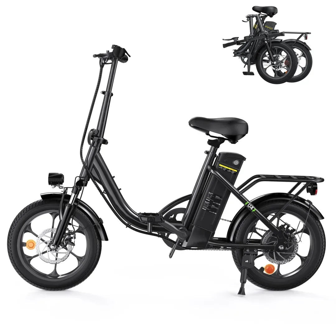 iSinwheel U4 Foldable Step-thru Electric Bike | Buy Electric Bikes & E-Scooters UK | Alpha Scootz