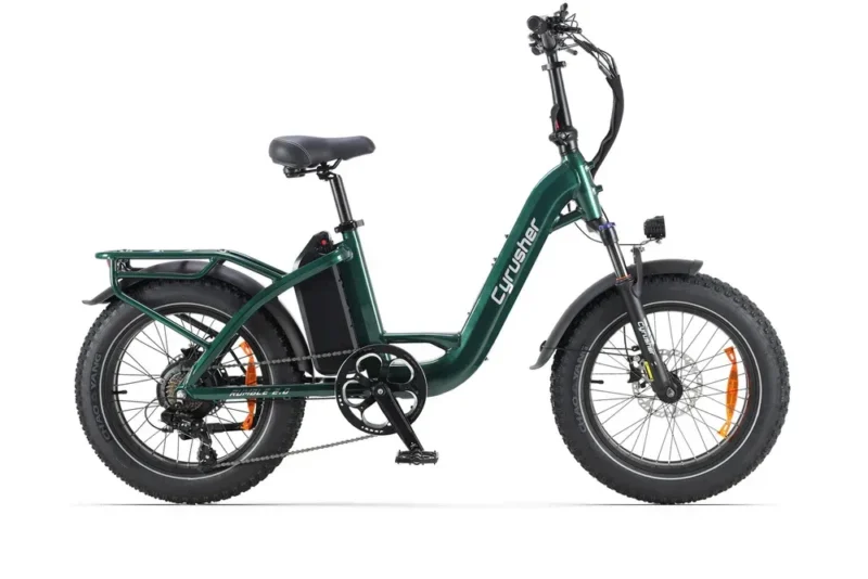 Cyrusher Rumble 2.0 Step-through Electric Bike – Shop Electric Scooters & Bikes | UK Fast Delivery | Alpha Scootz