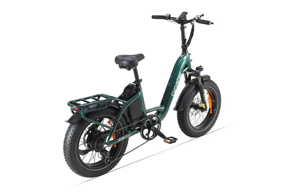 Cyrusher Rumble 2.0 Step-through Electric Bike | Buy Electric Bikes & E-Scooters UK | Alpha Scootz