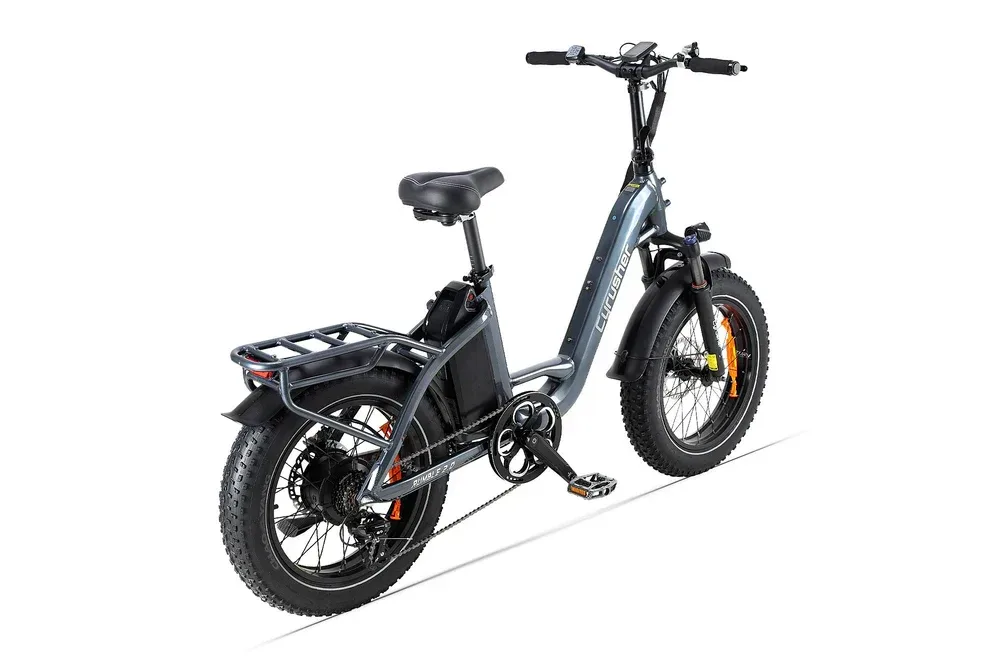 Cyrusher Rumble 2.0 Step-through Electric Bike | Buy Electric Bikes & E-Scooters UK | Alpha Scootz