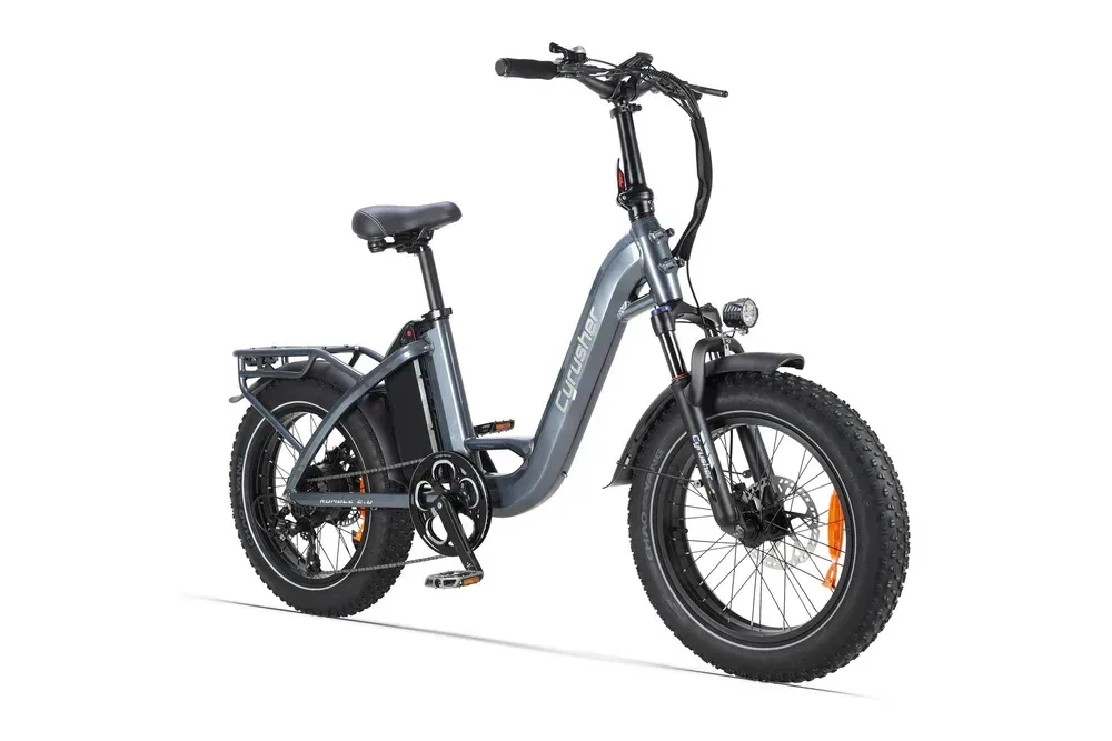 Cyrusher Rumble 2.0 Step-through Electric Bike | Buy Electric Bikes & E-Scooters UK | Alpha Scootz