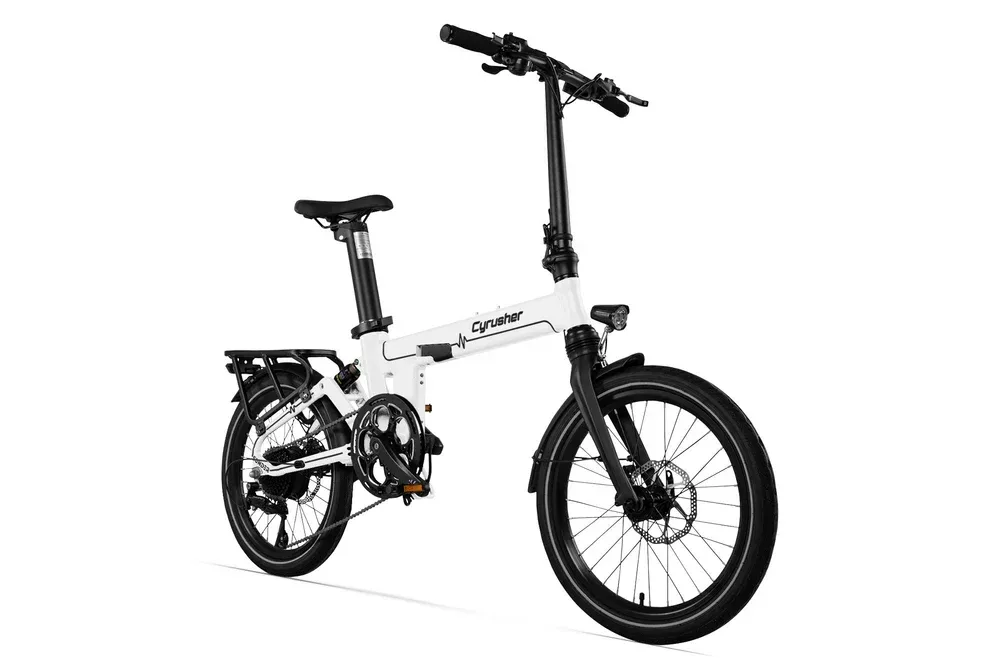 Cyrusher Sonder Folding Electric Bike | Buy Electric Bikes & E-Scooters UK | Alpha Scootz