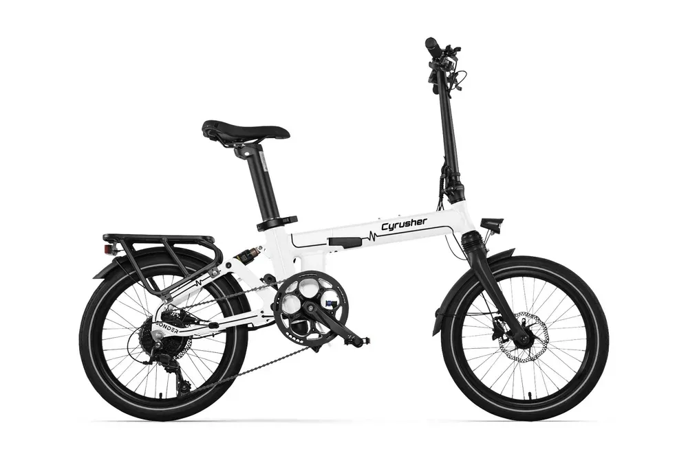Cyrusher Sonder Folding Electric Bike | Buy Electric Bikes & E-Scooters UK | Alpha Scootz