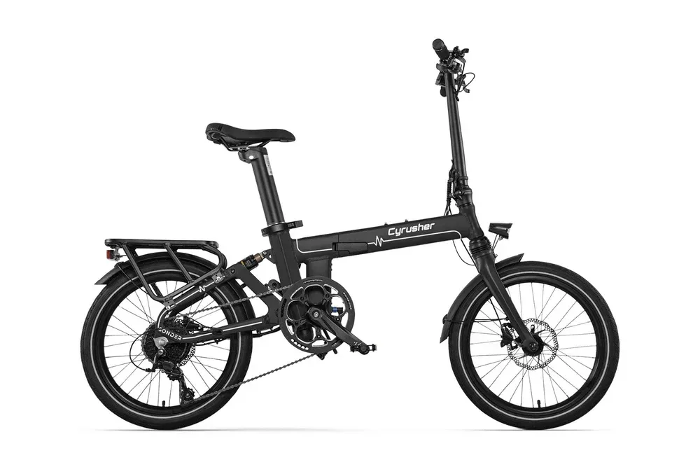 Cyrusher Sonder Folding Electric Bike | Buy Electric Bikes & E-Scooters UK | Alpha Scootz