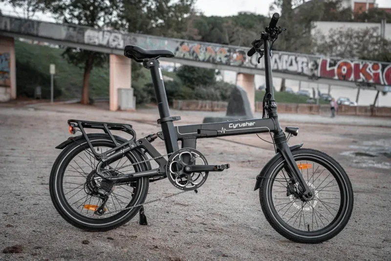 Cyrusher Sonder Folding Electric Bike – Shop Electric Scooters & Bikes | UK Fast Delivery | Alpha Scootz