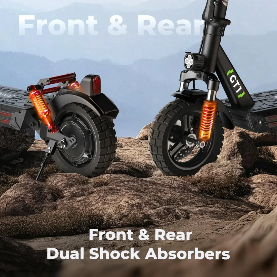 isinwheel® GT1 Off Road Electric Scooter 800W | Buy Electric Bikes & E-Scooters UK | Alpha Scootz