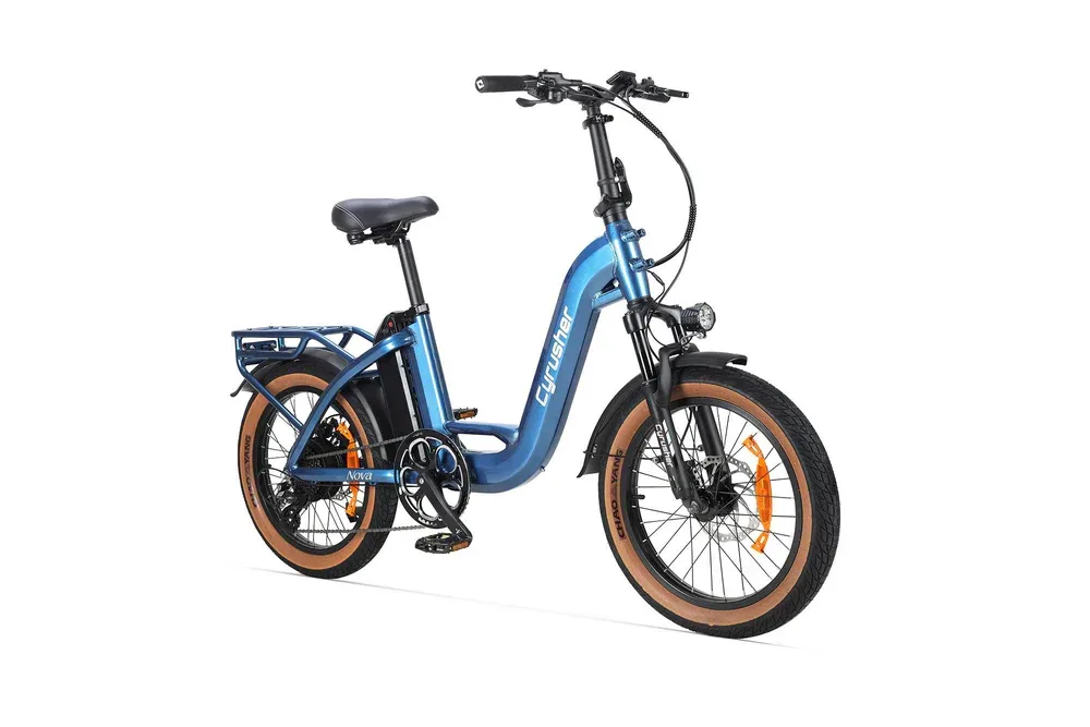 Cyrusher Nova Step-through Electric Bike | Buy Electric Bikes & E-Scooters UK | Alpha Scootz