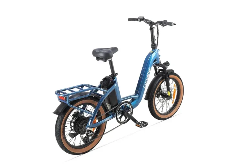 Cyrusher Nova Step-through Electric Bike – Shop Electric Scooters & Bikes | UK Fast Delivery | Alpha Scootz