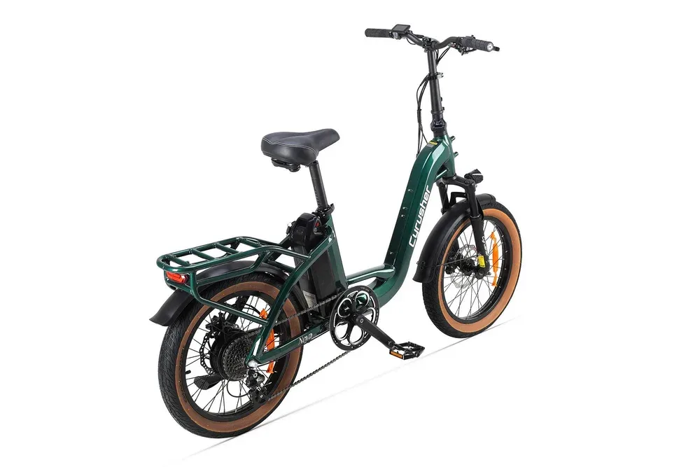 Cyrusher Nova Step-through Electric Bike | Buy Electric Bikes & E-Scooters UK | Alpha Scootz