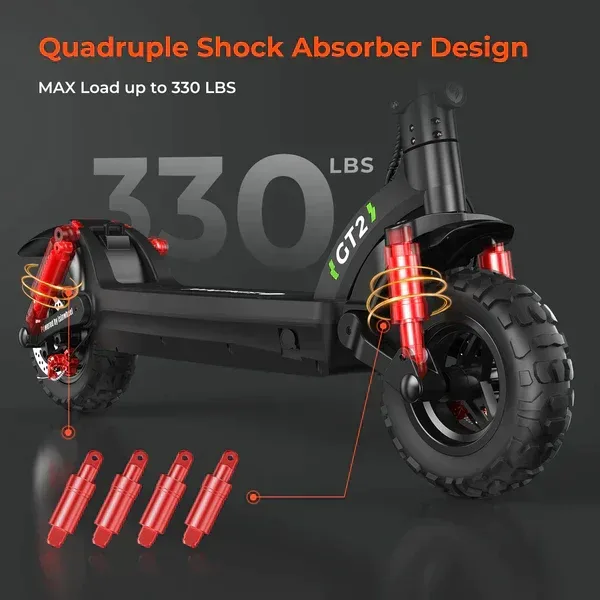 isinwheel® GT2 Off Road Electric Scooter – Shop Electric Scooters & Bikes | UK Fast Delivery | Alpha Scootz