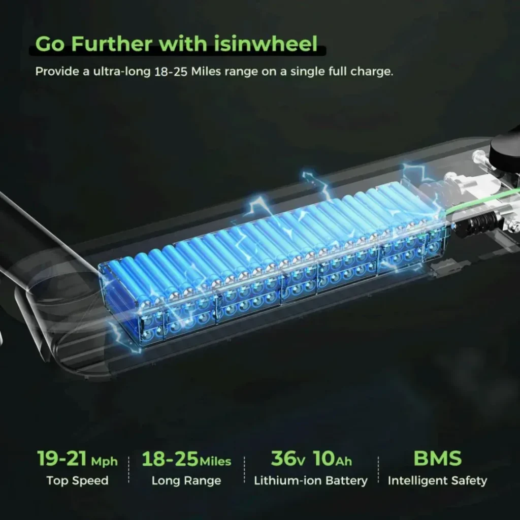 isinwheel® S9Max Electric Scooter for Adults – Shop Electric Scooters & Bikes | UK Fast Delivery | Alpha Scootz