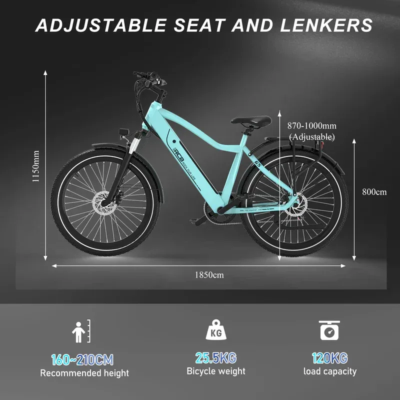RCB G5 Electric Bike for Adults – Shop Electric Scooters & Bikes | UK Fast Delivery | Alpha Scootz
