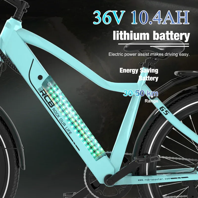 RCB G5 Electric Bike for Adults – Shop Electric Scooters & Bikes | UK Fast Delivery | Alpha Scootz