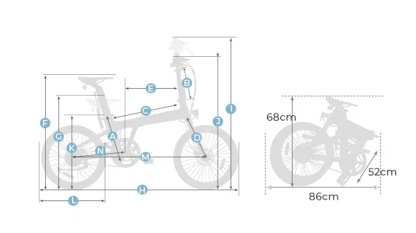 ADO AIR 20 Folding Electric Bike – Shop Electric Scooters & Bikes | UK Fast Delivery | Alpha Scootz