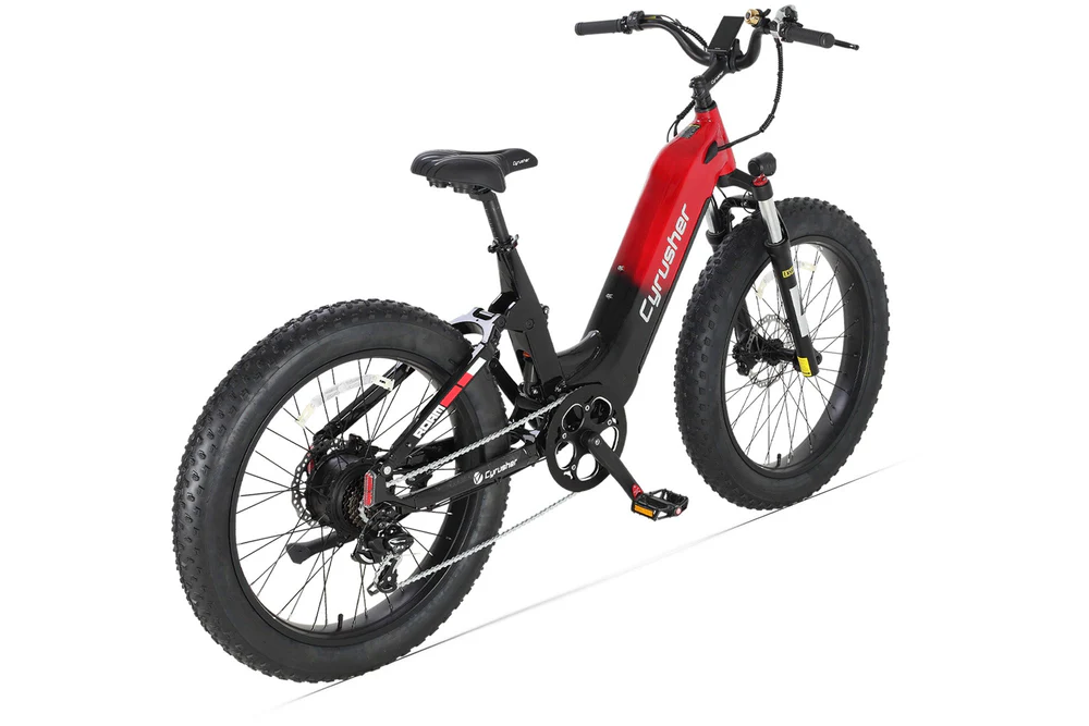 Cyrusher Roam Step-Thru Full Suspension | Buy Electric Bikes & E-Scooters UK | Alpha Scootz